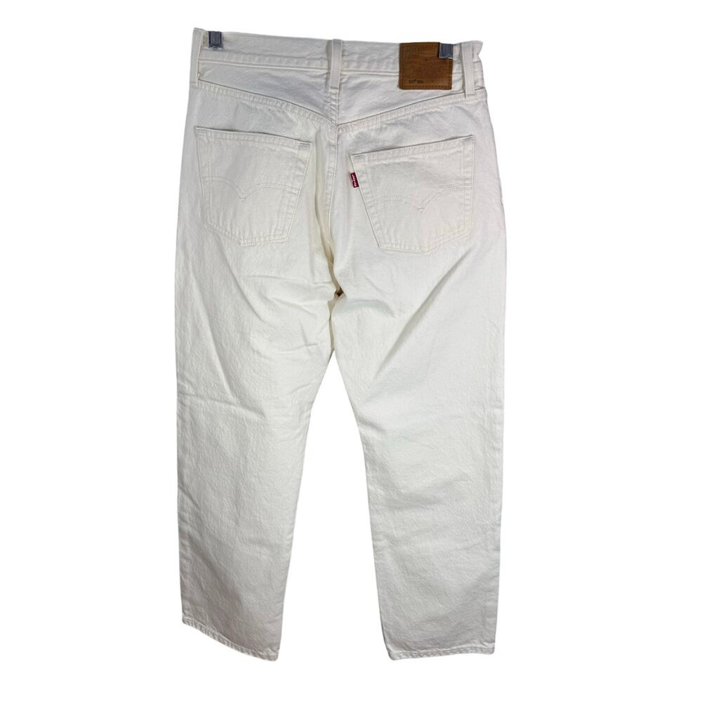 LEVI’S Big E Off-White Jeans 30x28 Vintage Denim Button Fly